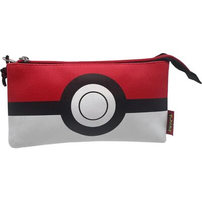 CYP BRANDS Estojo triplo Pokeball - estojo para lápis CYP BRANDS Estojo triplo Pokeball - estojo para lápis