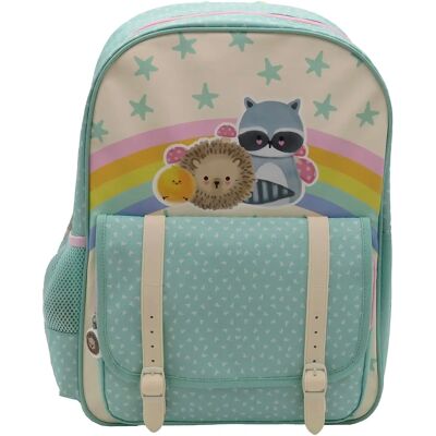 CYP BRANDS Kawanimals Forest Mochila - 40cm, Verde, Ajustável CYP BRANDS Kawanimals Forest Mochila - 40cm, Verde, Ajustável