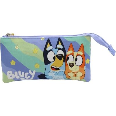 CYP BRANDS Bluey Light Waves triple pencil case - Pencil case CYP BRANDS Bluey Light Waves triple pencil case - Pencil case