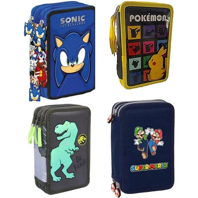 CYP BRANDS Pokémon Potrójne Etui na Kredki - Etui CYP BRANDS Pokémon Potrójne Etui na Kredki - Etui