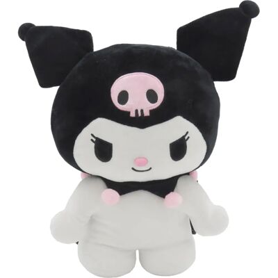 Mochila de Pelúcia CyP Brands Kuromi - Mochila - Kuromi - 35cm - Acessório casual Mochila de Pelúcia CyP Brands Kuromi - Mochila - Kuromi - 35cm - Acessório casual