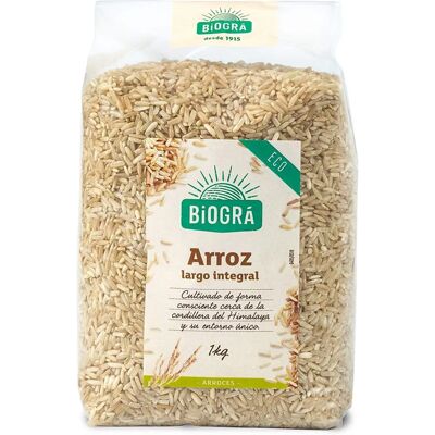 Arroz Integral Largo Bio de Biográ - 1 kg Arroz Integral Largo Bio de Biográ - 1 kg