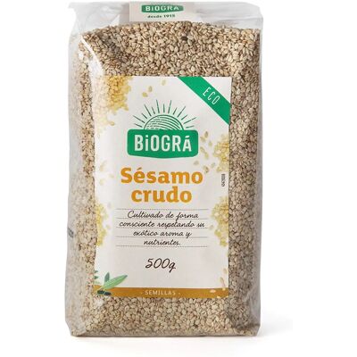 Biográ Sesamsamen - 500g - Vegan, Bio, Glutenfrei Biográ Sesamsamen - 500g - Vegan, Bio, Glutenfrei