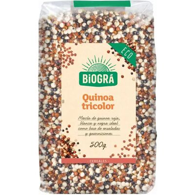 Biográ Quinoa Tricolor Orgánico 500 g - Quinoa Biográ Quinoa Tricolor Orgánico 500 g - Quinoa