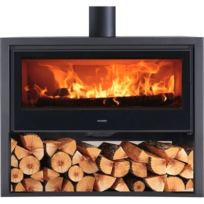 Stufa Panadero Chopin Ecodesign Nera - Camino Stufa Panadero Chopin Ecodesign Nera - Camino