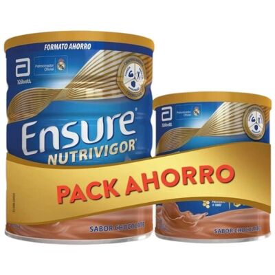 Ensure Nutrivigor Chocolate - Suplemento Alimenticio - Proteínas y Vitaminas Ensure Nutrivigor Chocolate - Suplemento Alimenticio - Proteínas y Vitaminas