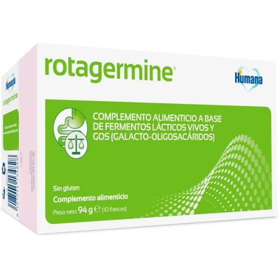 Humana Rotagermine - Suplemento Alimentar Probiótico - 10 Frascos Humana Rotagermine - Suplemento Alimentar Probiótico - 10 Frascos