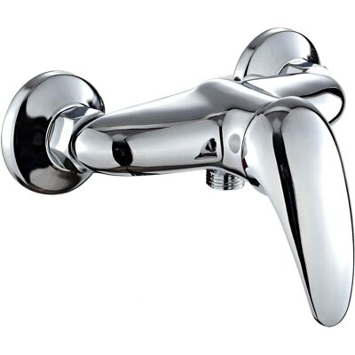 Mitigeur de douche Rin Universel - Disque céramique - Chrome - Publicité Mitigeur de douche Rin Universel - Disque céramique - Chrome - Publicité