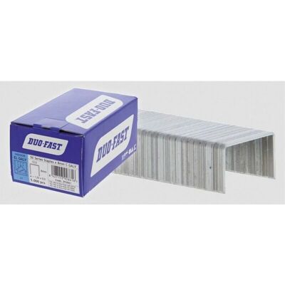 Duo-Fast Heftklammer 50-Serie, 8 mm, verzinkt, 5000 Stück Duo-Fast Heftklammer 50-Serie, 8 mm, verzinkt, 5000 Stück