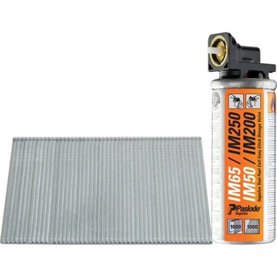 Paslode F18 Electro Galv Brad Nails - 38mm - 2000+2 Fuel Cells - Brad Nails for Indoor Use Paslode F18 Electro Galv Brad Nails - 38mm - 2000+2 Fuel Cells - Brad Nails for Indoor Use