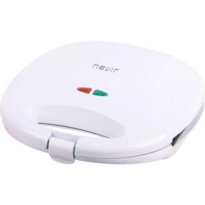 Nevir NVR-9483 SM - Branco - Frigideira para sanduíches Nevir NVR-9483 SM - Branco - Frigideira para sanduíches
