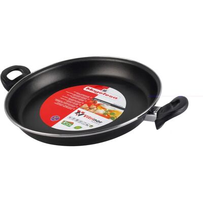 Magefesa Paellera Noire 30cm - Antiadhésive, Induction Magefesa Paellera Noire 30cm - Antiadhésive, Induction