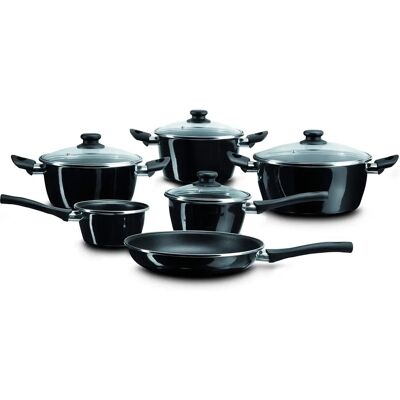Set di Pentole Magefesa Naccarii - Induzione, Antiaderente, 10 Pezzi Set di Pentole Magefesa Naccarii - Induzione, Antiaderente, 10 Pezzi