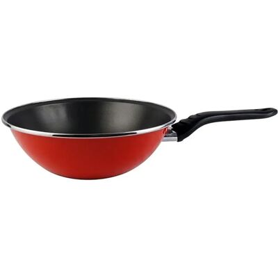 Magefesa Praga - 28cm - granat - Wokpfanne Magefesa Praga - 28cm - granat - Wokpfanne