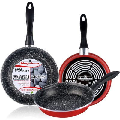 Magefesa K2 Rood Set - Pannen 20-24cm Inductie Magefesa K2 Rood Set - Pannen 20-24cm Inductie
