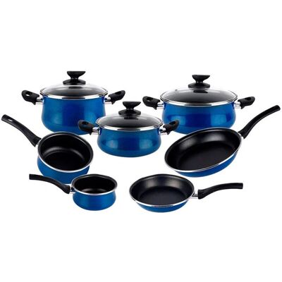 Magefesa Paula Ensemble de 10 casseroles à induction - Antiadhésif, Sans PFOA Magefesa Paula Ensemble de 10 casseroles à induction - Antiadhésif, Sans PFOA