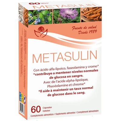 Bioserum Metasulin - Capsule Support for Blood Sugar - 60 Capsules Bioserum Metasulin - Capsule Support for Blood Sugar - 60 Capsules
