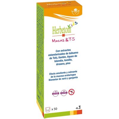 Bioserum Herbetom Kids Mucos&TS - Suplemento alimentar Bioserum Herbetom Kids Mucos&TS - Suplemento alimentar