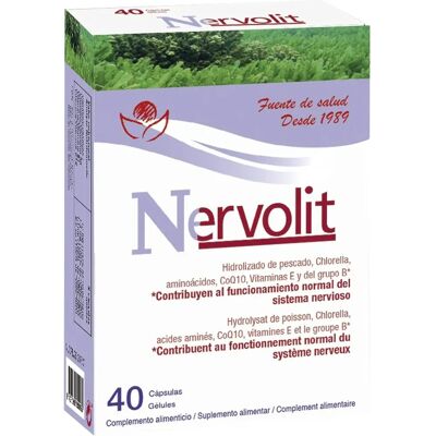 Bioserum Nervolit 40 cápsulas - Suplemento contra o estresse Bioserum Nervolit 40 cápsulas - Suplemento contra o estresse