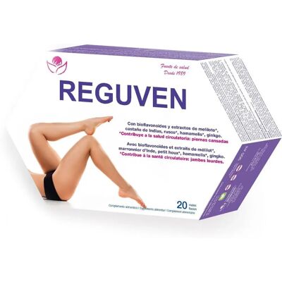 Bioserum Reguven 20 Frascos - Apoio à Circulação Bioserum Reguven 20 Frascos - Apoio à Circulação