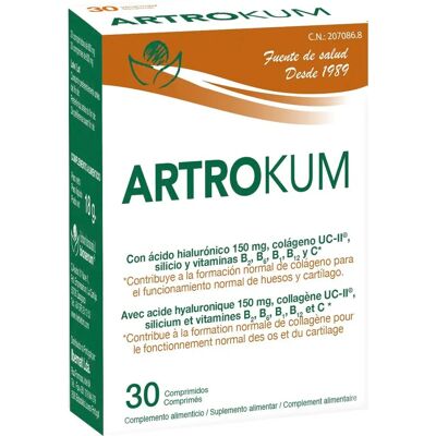 Bioserum Artrokum Kollagen - Gelenkunterstützung - Typ II - 30 Tabletten Bioserum Artrokum Kollagen - Gelenkunterstützung - Typ II - 30 Tabletten