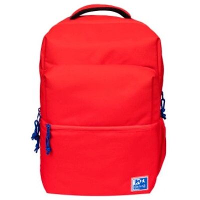 Mochila Escolar Oxford B-Ready Roja - Acolchada, Ajustable, Organizador Mochila Escolar Oxford B-Ready Roja - Acolchada, Ajustable, Organizador