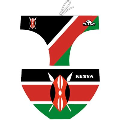 Turbo Kenya Shield Multicolor Swimsuit - M Turbo Kenya Shield Multicolor Swimsuit - M