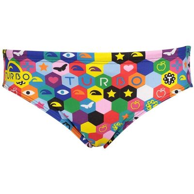 Turbo Hexa Multicolor Swimwear - Water Polo, Swimming Turbo Hexa Multicolor Swimwear - Water Polo, Swimming