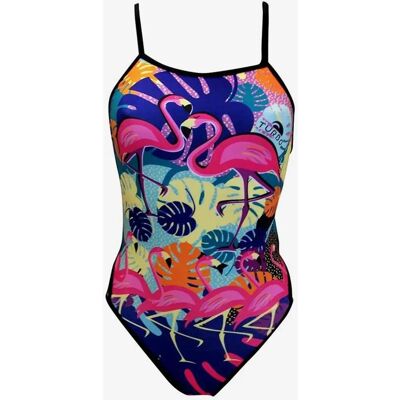 Maillot de bain TURBO Flamingo Multicolore Femme XL - Maillot - Publicité Maillot de bain TURBO Flamingo Multicolore Femme XL - Maillot - Publicité