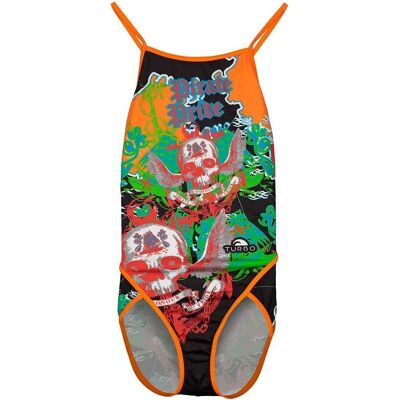 Turbo Pirate Treasure Multicolor Swimsuit - 5XL for Women Turbo Pirate Treasure Multicolor Swimsuit - 5XL for Women