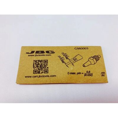 JBC C560 Series Soldering Tip - Suitable for desoldering and cleaning JBC C560 Series Soldering Tip - Suitable for desoldering and cleaning