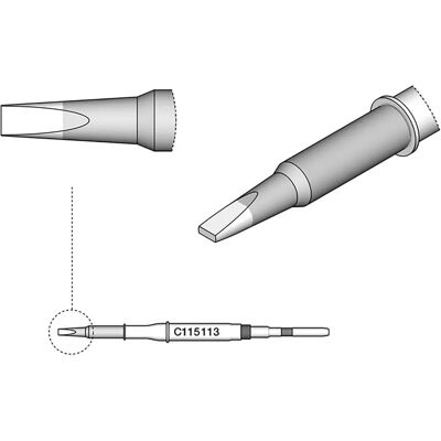 JBC C115113 High Precision Soldering Tip - Soldering Tip JBC C115113 High Precision Soldering Tip - Soldering Tip