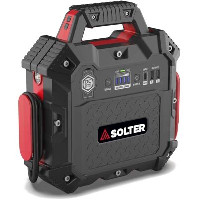 Solter LT35 Arrancador de Bateria - Compacto, 32000mAh, 12V - Para Todos os Veículos Solter LT35 Arrancador de Bateria - Compacto, 32000mAh, 12V - Para Todos os Veículos