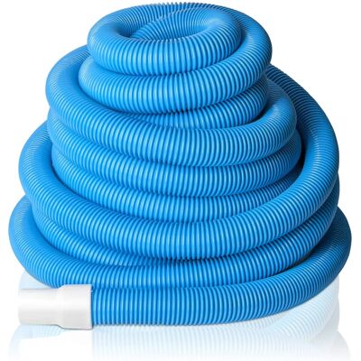 GRE Zwembadstofzuigerslang - 15m, Blauw, 2 Verbindingen - Zwembadreiniging GRE Zwembadstofzuigerslang - 15m, Blauw, 2 Verbindingen - Zwembadreiniging