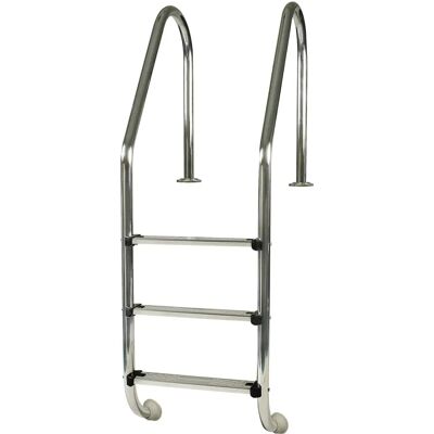 Scaletta per piscina GRE per piscine interrate - 3 gradini Scaletta per piscina GRE per piscine interrate - 3 gradini