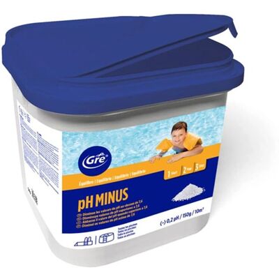 GRE Pool pH Regulator - 5 Kg Granular pH Stabilizer - Pool Chemistry GRE Pool pH Regulator - 5 Kg Granular pH Stabilizer - Pool Chemistry