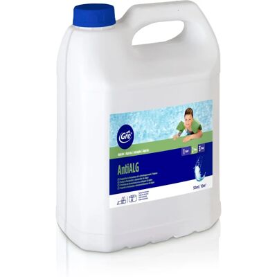 Gre Pools Modelo 5 Litros Algaecida - Desinfectante para piscinas Gre Pools Modelo 5 Litros Algaecida - Desinfectante para piscinas