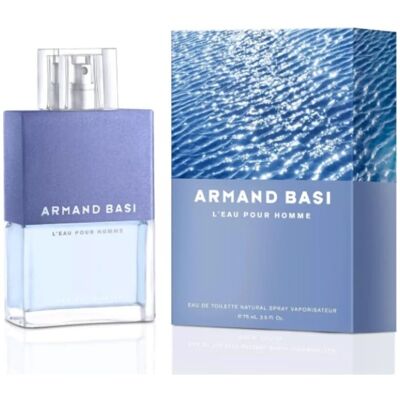 Armand Basi L'Eau pour Homme Eau de Toilette - 75ml - Publicité Armand Basi L'Eau pour Homme Eau de Toilette - 75ml - Publicité