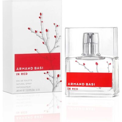 Armand Basi In Red Eau de Toilette - Floral, Frais, Boisé - Publicité Armand Basi In Red Eau de Toilette - Floral, Frais, Boisé - Publicité
