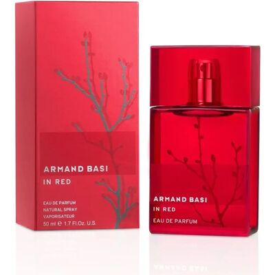 Armand Basi In Red Eau De Parfum - Kukkainen, Raikas, 50ml Armand Basi In Red Eau De Parfum - Kukkainen, Raikas, 50ml