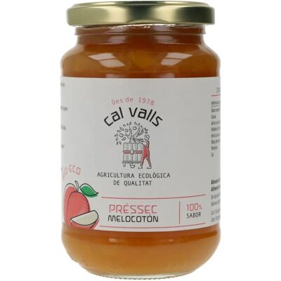 Cal Valls Bio zuckerfreie Pfirsichmarmelade - 375 g Cal Valls Bio zuckerfreie Pfirsichmarmelade - 375 g