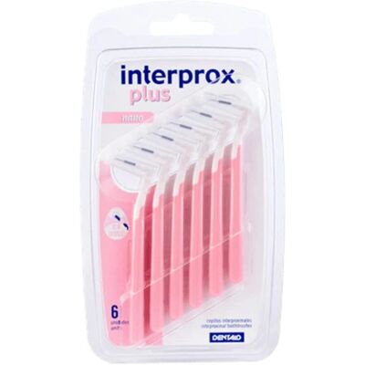 Pink Interprox Plus Nano Interdentalbürste - Gründliche Reinigung Pink Interprox Plus Nano Interdentalbürste - Gründliche Reinigung
