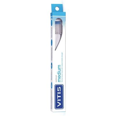 Vitis Medium Tandenborstel - Whitening, Zachte Zorg, Compleet Set Vitis Medium Tandenborstel - Whitening, Zachte Zorg, Compleet Set