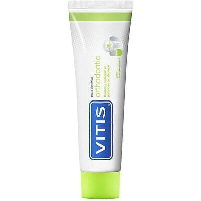 Vitis Zahncreme für Kieferorthopädie - Apfel-Minze - 100ml Vitis Zahncreme für Kieferorthopädie - Apfel-Minze - 100ml