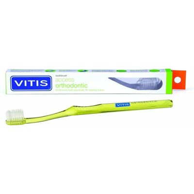 Vitis Orthodontic Zahnbürste - Verschiedene Farben Vitis Orthodontic Zahnbürste - Verschiedene Farben