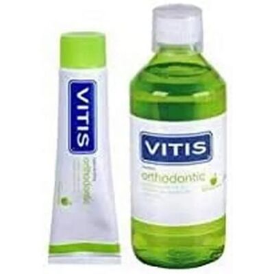Vitis Orthodontic Toothpaste & Mouthwash Set - Oral Care Duo Vitis Orthodontic Toothpaste & Mouthwash Set - Oral Care Duo