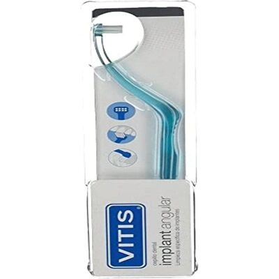 Vitis Winkelimplantat-Bürste - Weiche Borsten Vitis Winkelimplantat-Bürste - Weiche Borsten