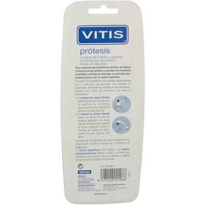 Vitis Prothesen-Zahnbürste - Professionelle Pflege für Ihre Prothese Vitis Prothesen-Zahnbürste - Professionelle Pflege für Ihre Prothese