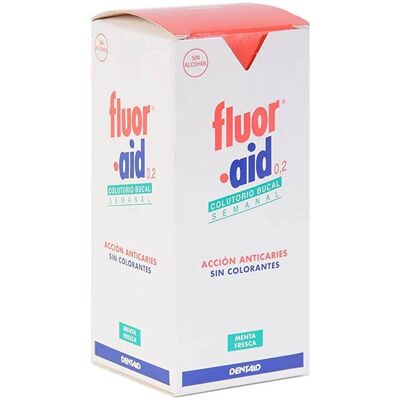 Enjuague Bucal Semanal Fluor Aid - Protección Dental Enjuague Bucal Semanal Fluor Aid - Protección Dental