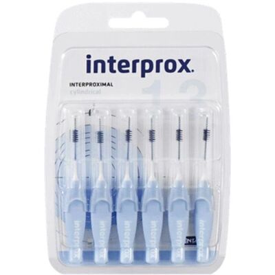 Brosse interdenta cylindrique Dentaid Interprox - 6 pièces - Publicité Brosse interdenta cylindrique Dentaid Interprox - 6 pièces - Publicité